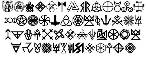Pagan alphabet fonts
